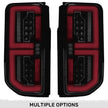 Ford 21-23 BRONCO (This Part Replaces OEM Factory Installed HALOGEN Tail Lights) OLED TAIL LIGHTS w/ RED OLED Turn Signals - Smoked Lens