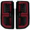 Ford 21-23 BRONCO (This Part Replaces OEM Factory Installed HALOGEN Tail Lights) OLED TAIL LIGHTS w/ RED OLED Turn Signals - Smoked Lens - Image 3