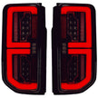 Ford 21-23 BRONCO (This Part Replaces OEM Factory Installed HALOGEN Tail Lights) OLED TAIL LIGHTS w/ RED OLED Turn Signals - Smoked Lens - Image 2