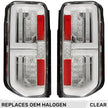Ford 21-23 BRONCO (This Part Replaces OEM Factory Installed HALOGEN Tail Lights) OLED TAIL LIGHTS w/ RED OLED Turn Signals - Clear Lens - Image 4