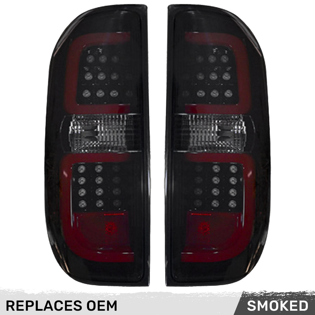 Toyota Tundra 14-21 LED Tail Lights - Smoked Lens - Image 5