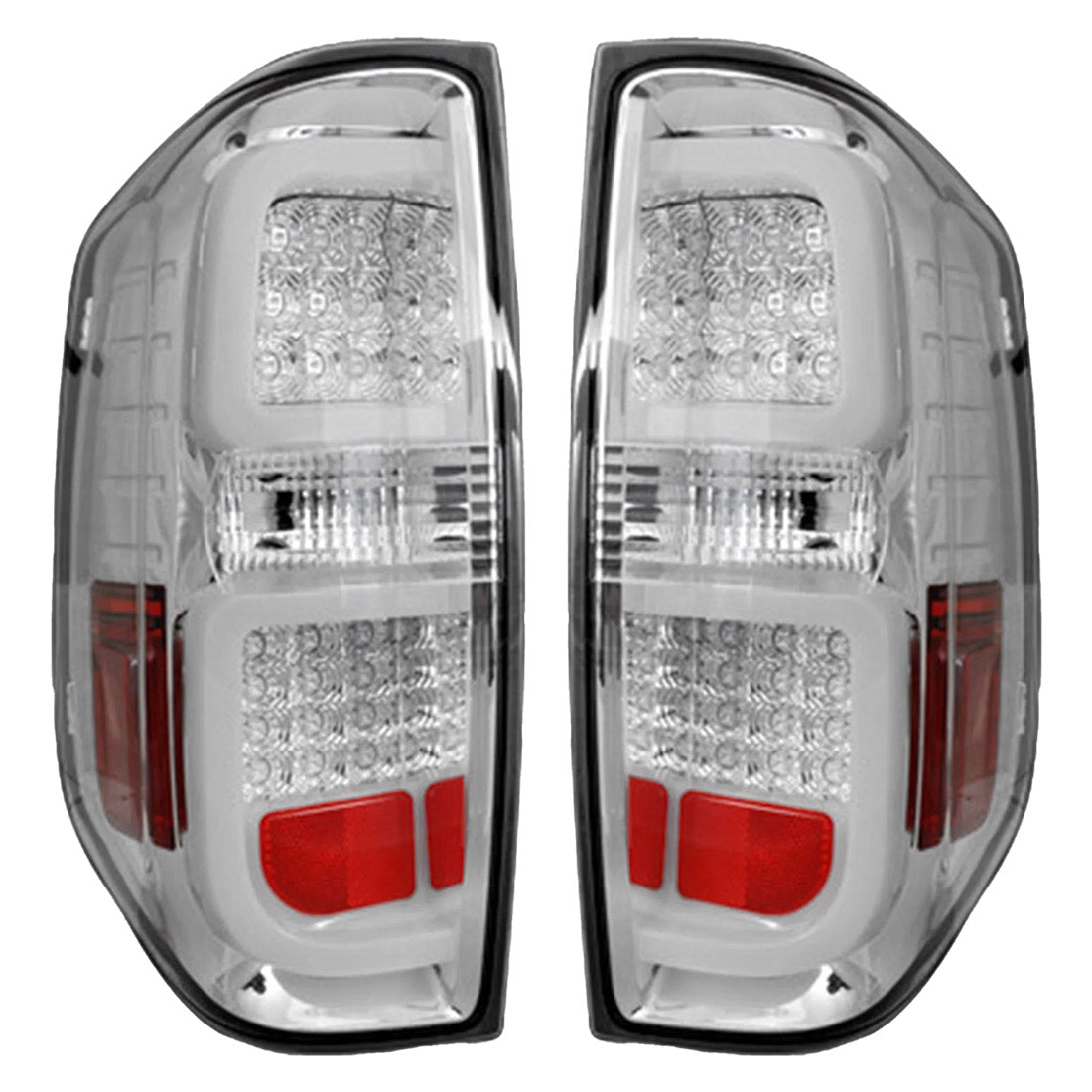 Toyota Tundra 14-21 LED Tail Lights - Clear Lens - Image 3