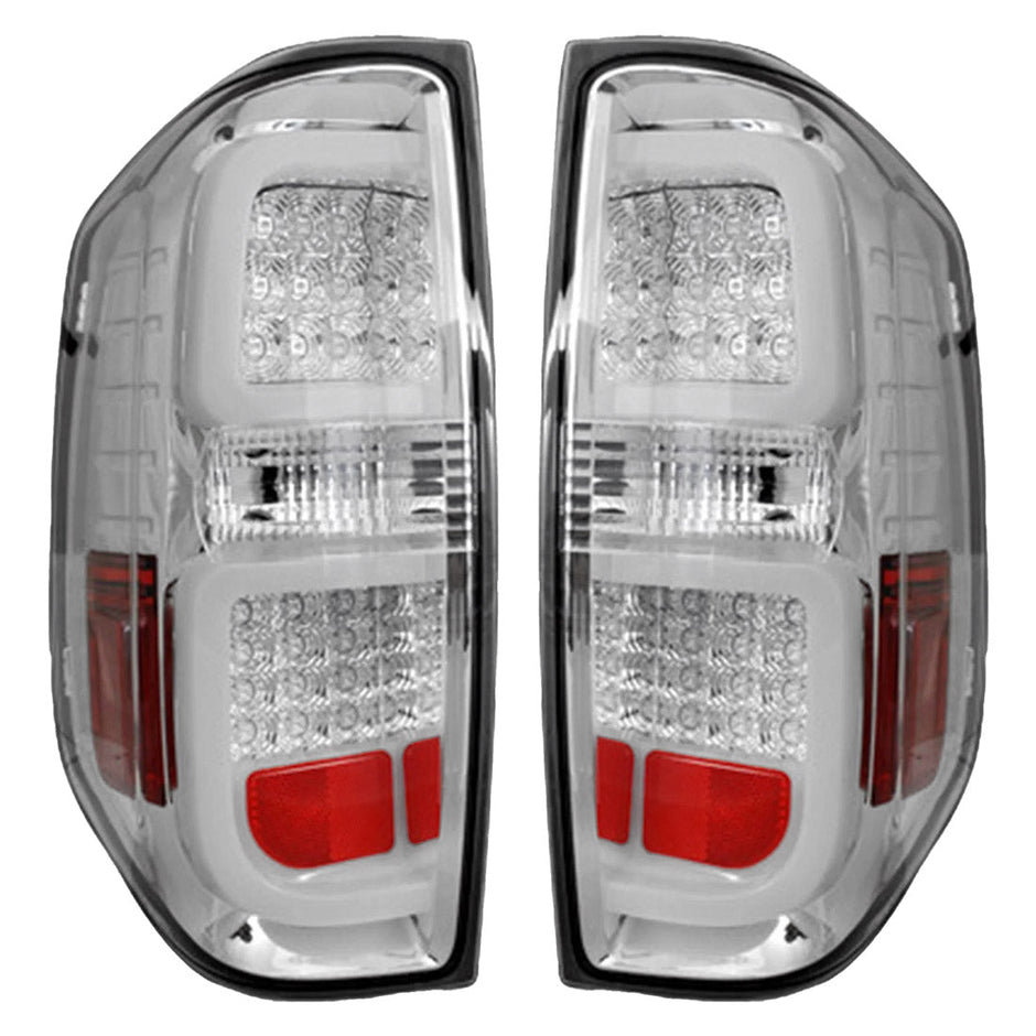 Toyota Tundra 14-21 LED Tail Lights - Clear Lens - Image 3