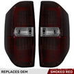 Toyota Tundra 14-21 LED Tail Lights - Dark Red Smoked Lens