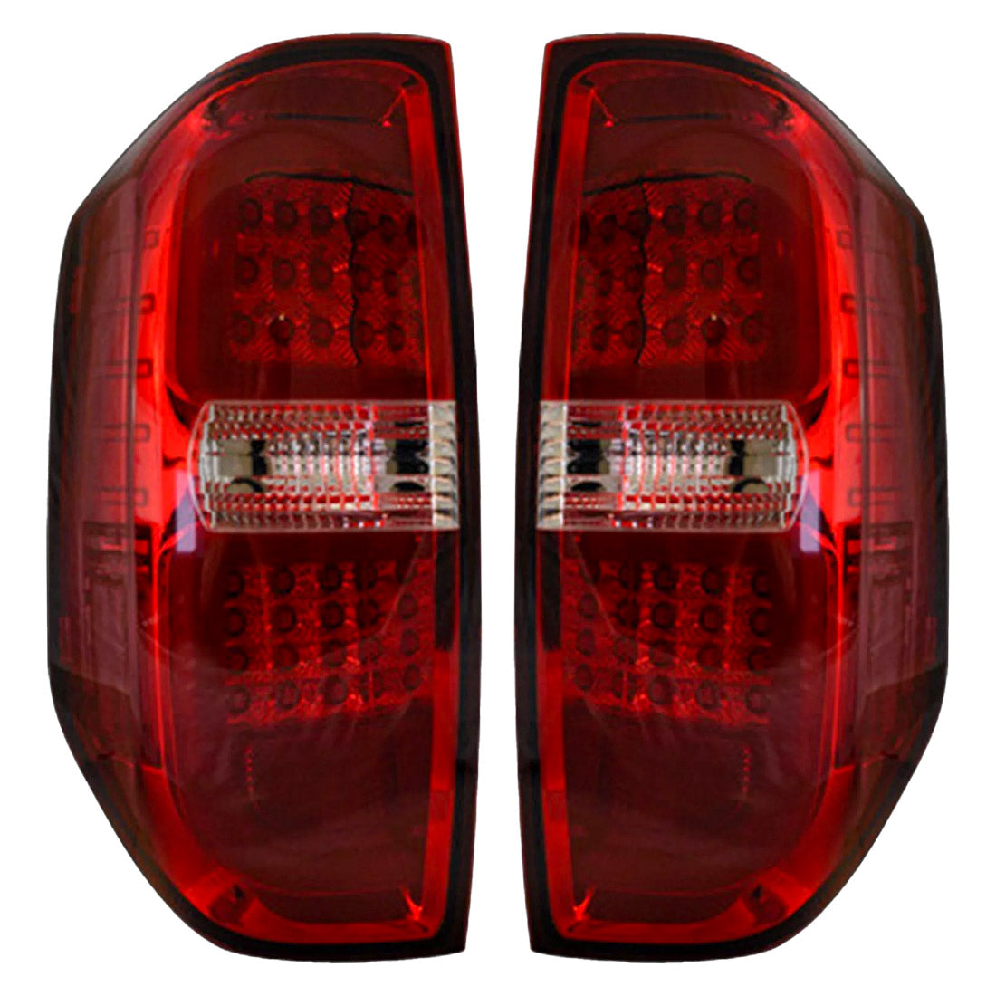 Toyota Tundra 14-21 LED Tail Lights - Red Lens