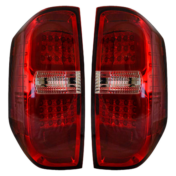 Toyota Tundra 14-21 LED Tail Lights - Red Lens