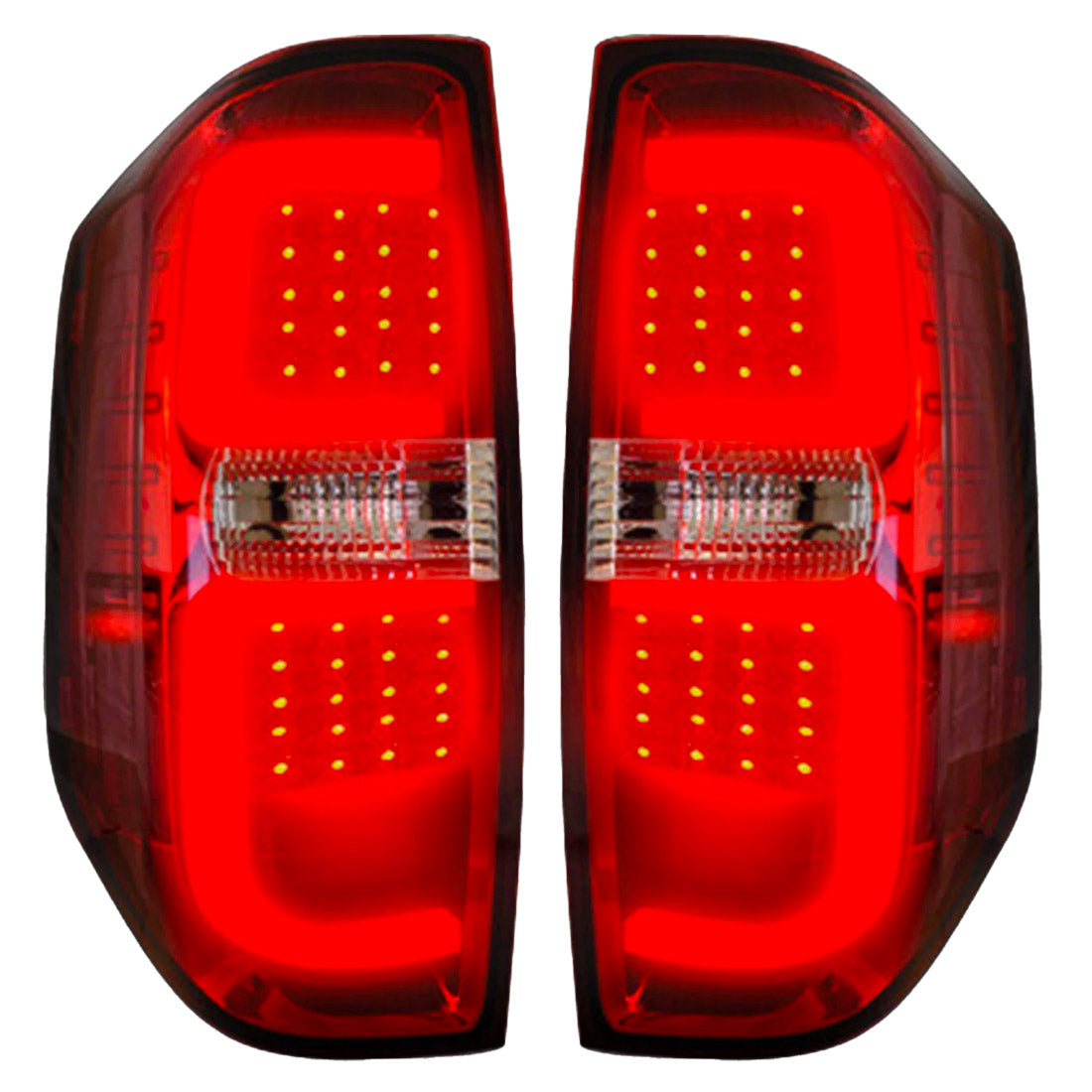 Toyota Tundra 14-21 LED Tail Lights - Red Lens - Image 3