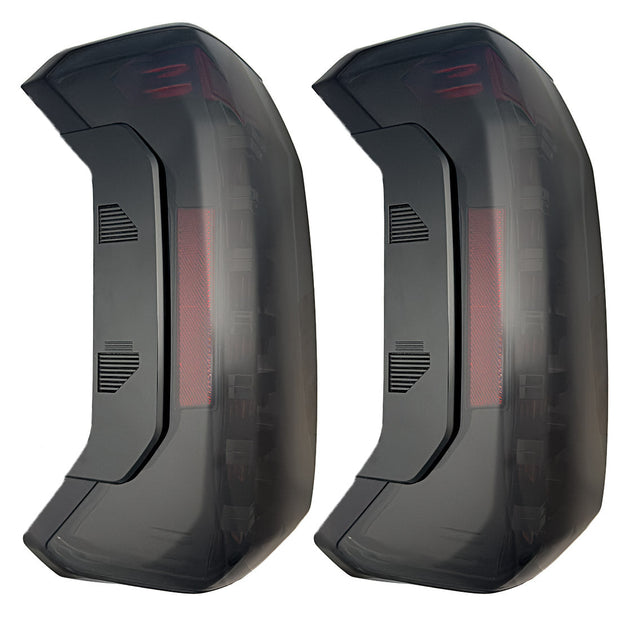 Toyota Tundra 22-24 LED Tail Lights with Startup Sequence - Smoked Lens
