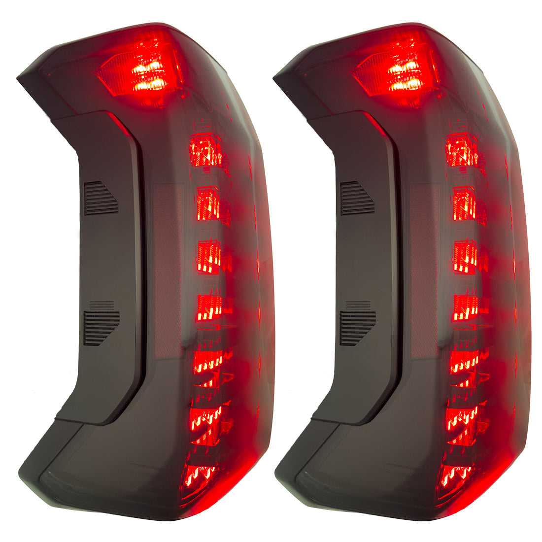 Toyota Tundra 22-24 LED Tail Lights with Startup Sequence - Smoked Lens - Image 2