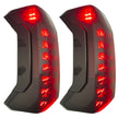 Toyota Tundra 22-24 LED Tail Lights with Startup Sequence - Smoked Lens - Image 2