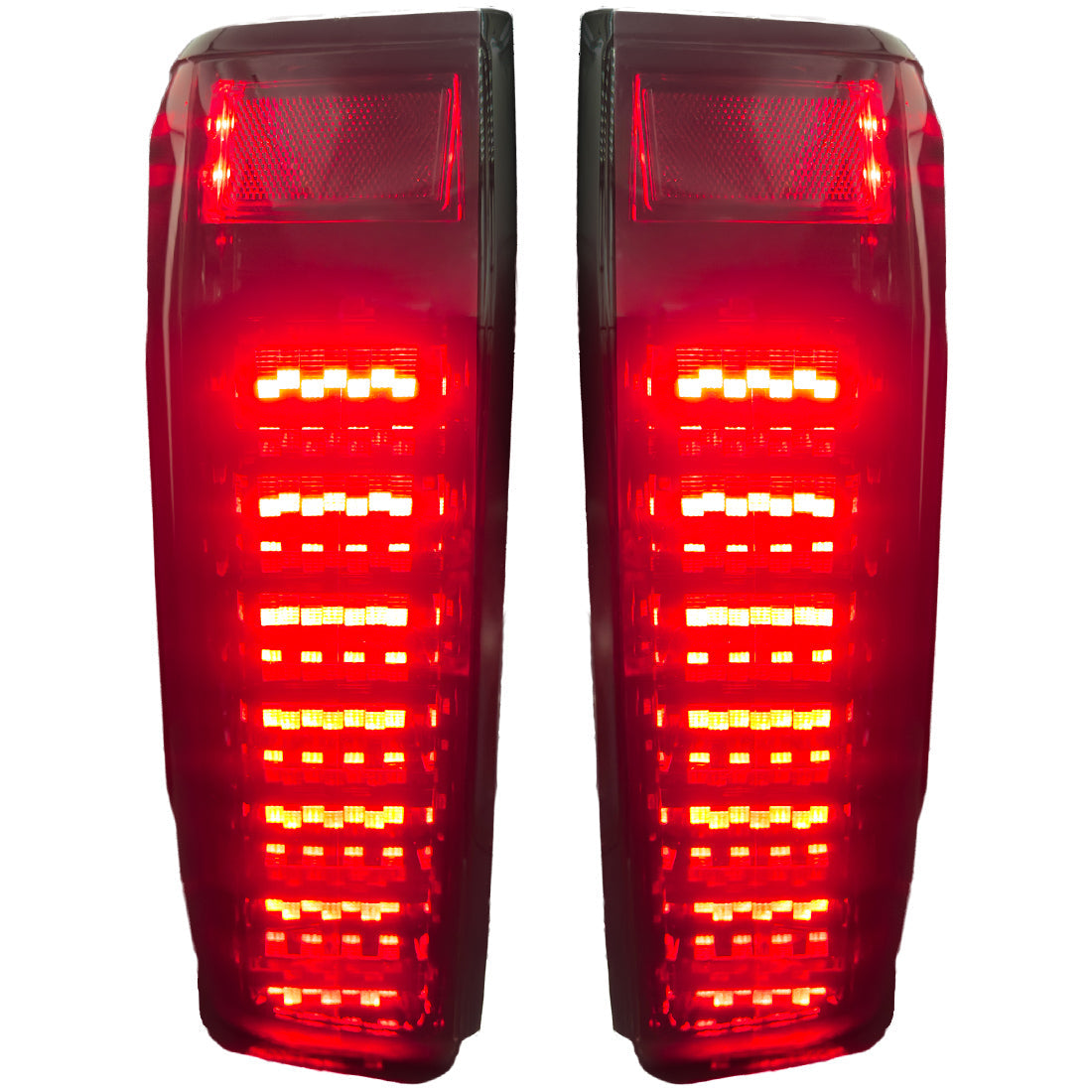 Toyota Tundra 22-24 LED Tail Lights with Startup Sequence - Smoked Lens - Image 4