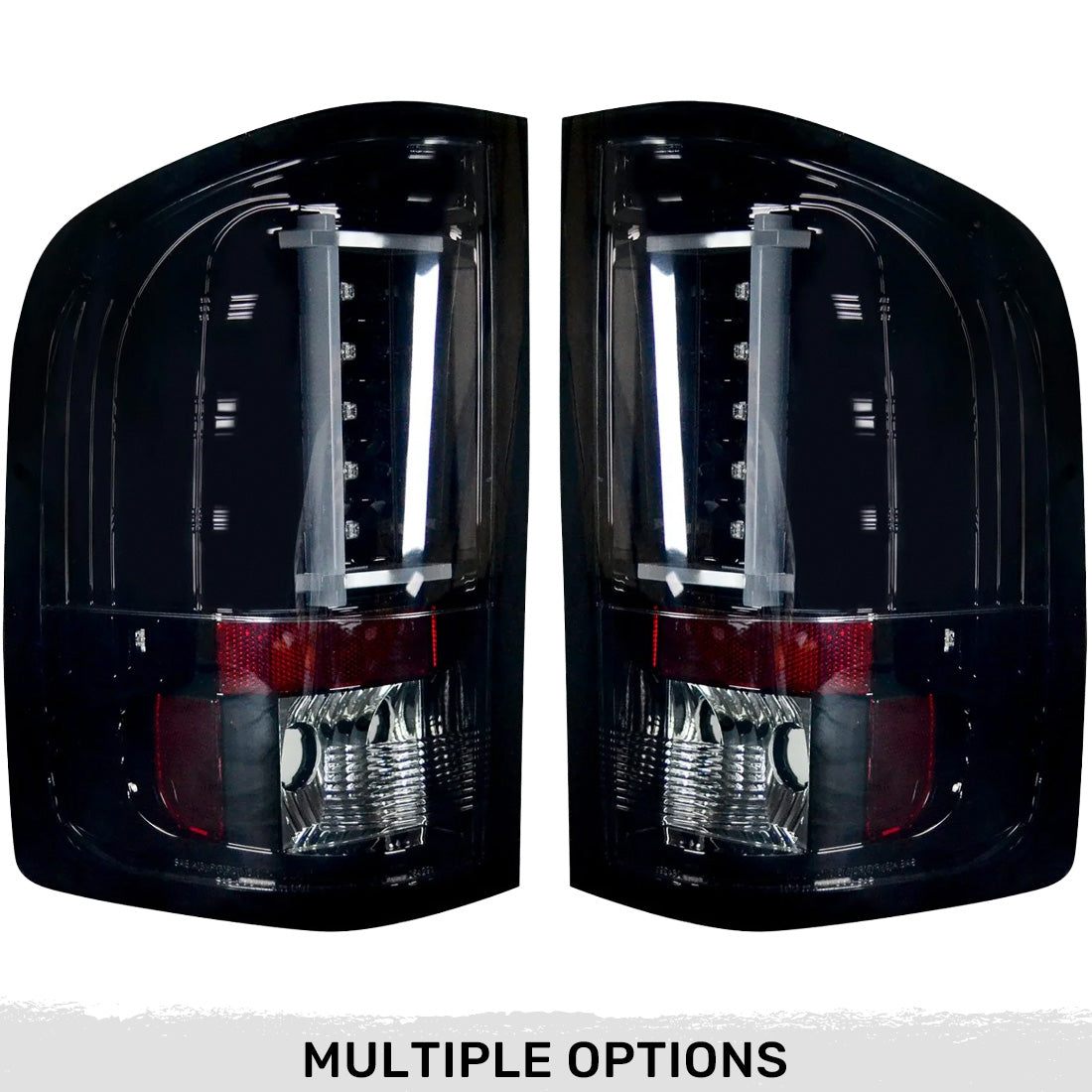 Chevy Silverado 07-13 Single-Wheel & 07-14 Dually & GMC Sierra 07-14 (Dually Only) 2nd GEN Body Style OLED TAIL LIGHTS - Smoked Lens