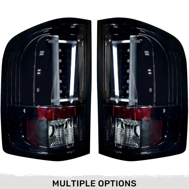 Chevy Silverado 07-13 Single-Wheel & 07-14 Dually & GMC Sierra 07-14 (Dually Only) 2nd GEN Body Style OLED TAIL LIGHTS - Smoked Lens