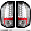 Chevy Silverado 07-13 Single-Wheel & 07-14 Dually & GMC Sierra 07-14 (Dually Only) 2nd GEN Body Style OLED TAIL LIGHTS - Clear Lens - Image 4