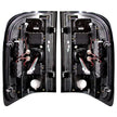 Chevy Silverado 07-13 Single-Wheel & 07-14 Dually & GMC Sierra 07-14 (Dually Only) 2nd GEN Body Style OLED TAIL LIGHTS - Red Lens - Image 4