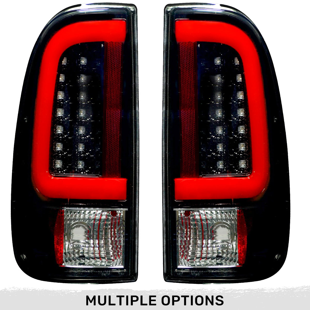 Ford Superduty F250HD/350/450/550 08-16 OLED TAIL LIGHTS - Smoked Lens