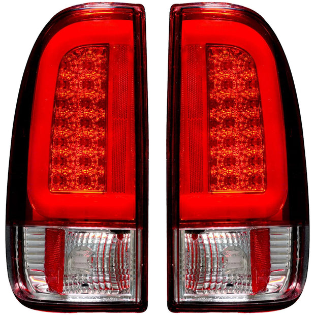 Ford Superduty F250HD/350/450/550 08-16 OLED TAIL LIGHTS - Red Lens - Image 2