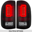 GMC Sierra 16-18 1500 & 16-19 2500/3500 (Only Fits Single Wheel Body Style Trucks with Factory OEM LED Tail Lights) OLED TAIL LIGHTS - Smoked Lens