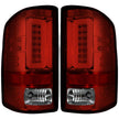 GMC Sierra 16-18 1500 & 16-19 2500/3500 (Only Fits Single Wheel Body Style Trucks with Factory OEM LED Tail Lights) OLED TAIL LIGHTS - Red Lens - Image 2