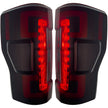Ford Superduty F250/350/450/550 17-19 (Replaces OEM Halogen Style Tail Lights Both With & Without BLIS Blind Spot Warning System) OLED TAIL LIGHTS - Smoked Lens - Image 6