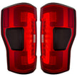 Ford Superduty F250/350/450/550 17-19 (Replaces OEM LED Style Tail Lights with BLIS Blind Spot Warning System) OLED TAIL LIGHTS - Red Lens - Image 3