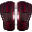 Ford Superduty F250/350/450/550 17-19 (Replaces OEM Halogen Style Tail Lights Both With & Without BLIS Blind Spot Warning System) OLED TAIL LIGHTS - Dark Red Smoked Lens - Image 4