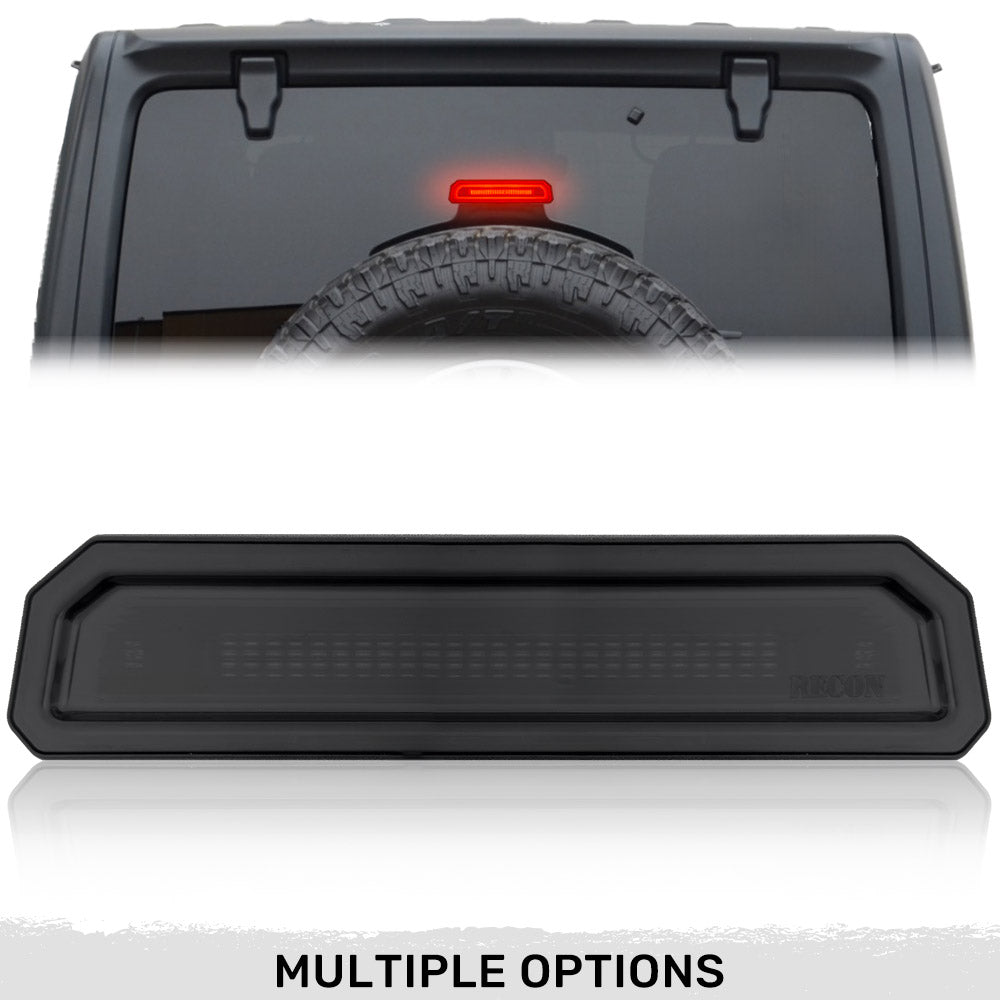 Jeep JL Wrangler 18-23 RED Ultra High Power OLED 3rd Brake Light - Smoked Lens