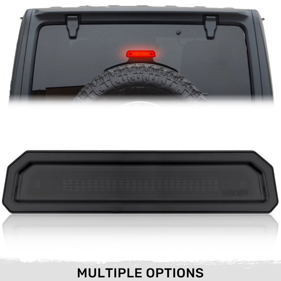 Jeep JL Wrangler 18-23 RED Ultra High Power OLED 3rd Brake Light - Smoked Lens