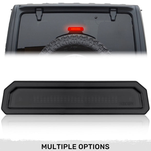 Jeep JL Wrangler 18-23 RED Ultra High Power OLED 3rd Brake Light - Smoked Lens