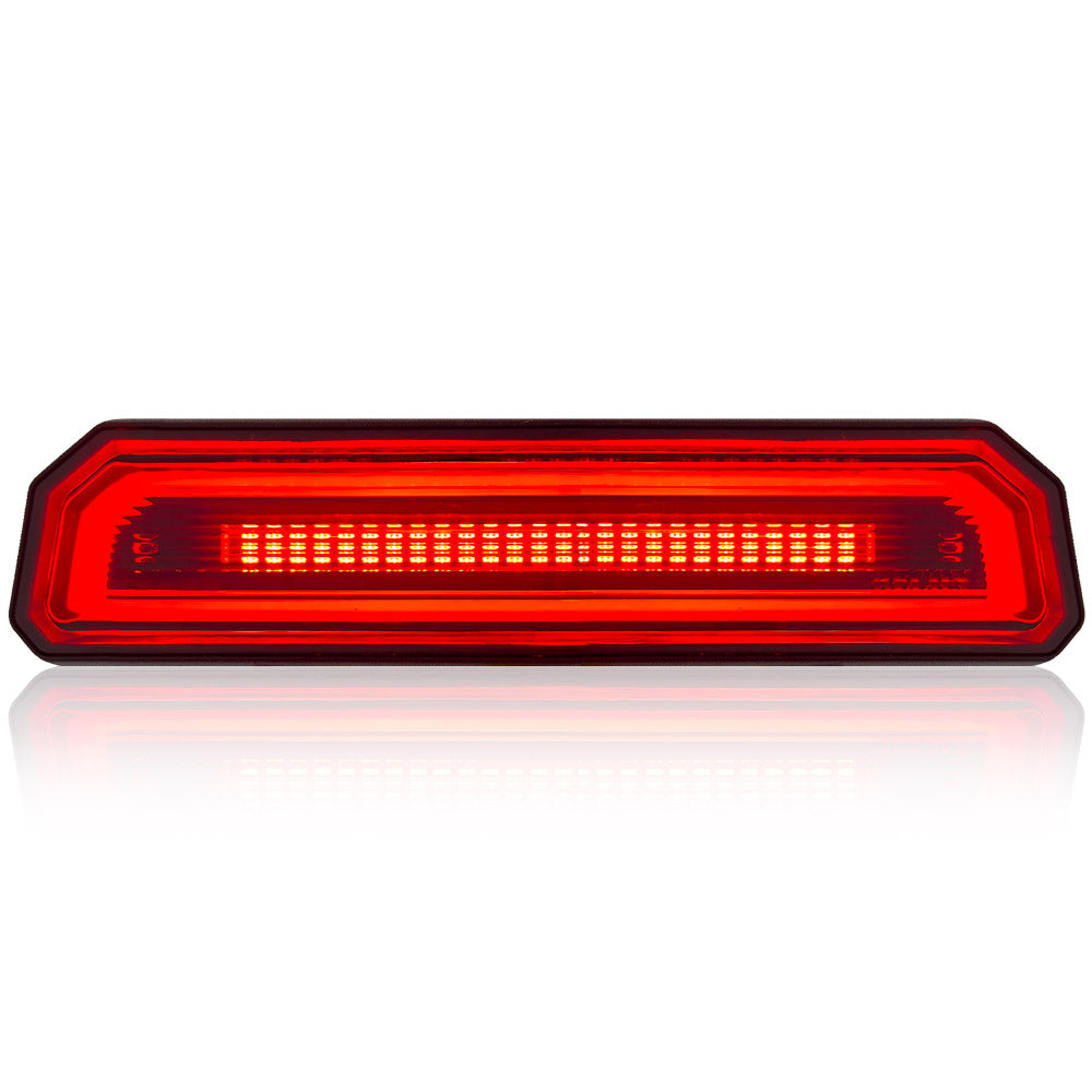 Jeep JL Wrangler 18-23 RED Ultra High Power OLED 3rd Brake Light - Smoked Lens - Image 2