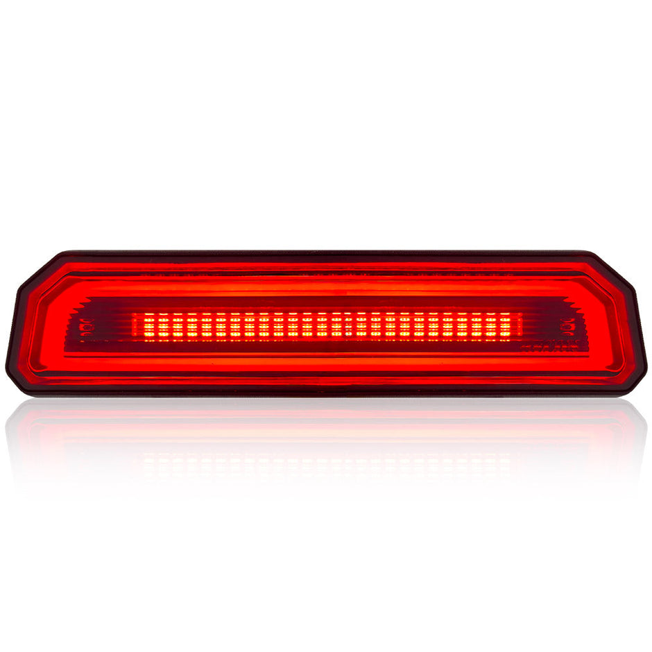 Jeep JL Wrangler 18-23 RED Ultra High Power OLED 3rd Brake Light - Smoked Lens - Image 2