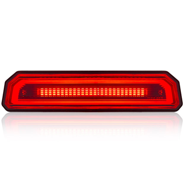 Jeep JL Wrangler 18-23 RED Ultra High Power OLED 3rd Brake Light - Smoked Lens - Image 2