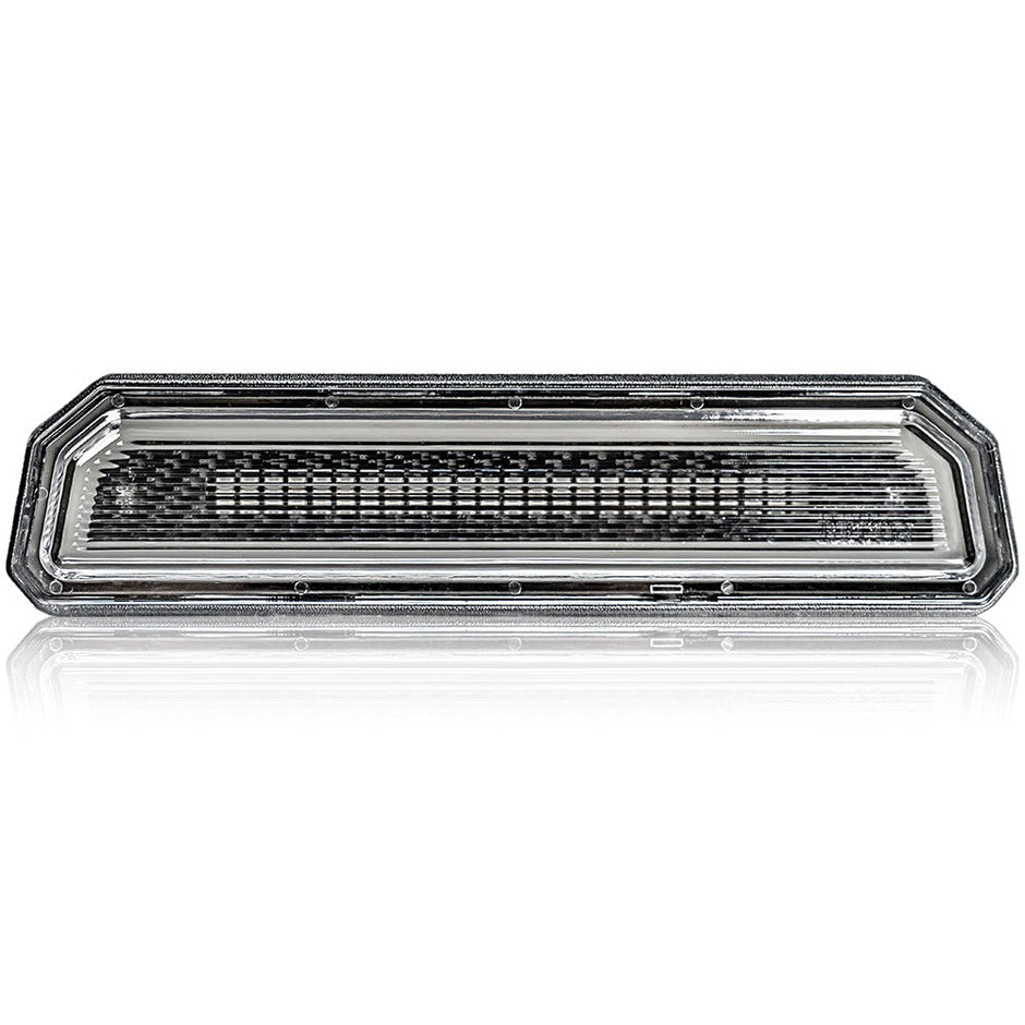 Jeep JL Wrangler 18-23 RED Ultra High Power OLED 3rd Brake Light - Clear Lens