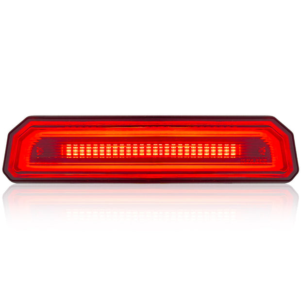 Jeep JL Wrangler 18-23 RED Ultra High Power OLED 3rd Brake Light - Clear Lens - Image 2