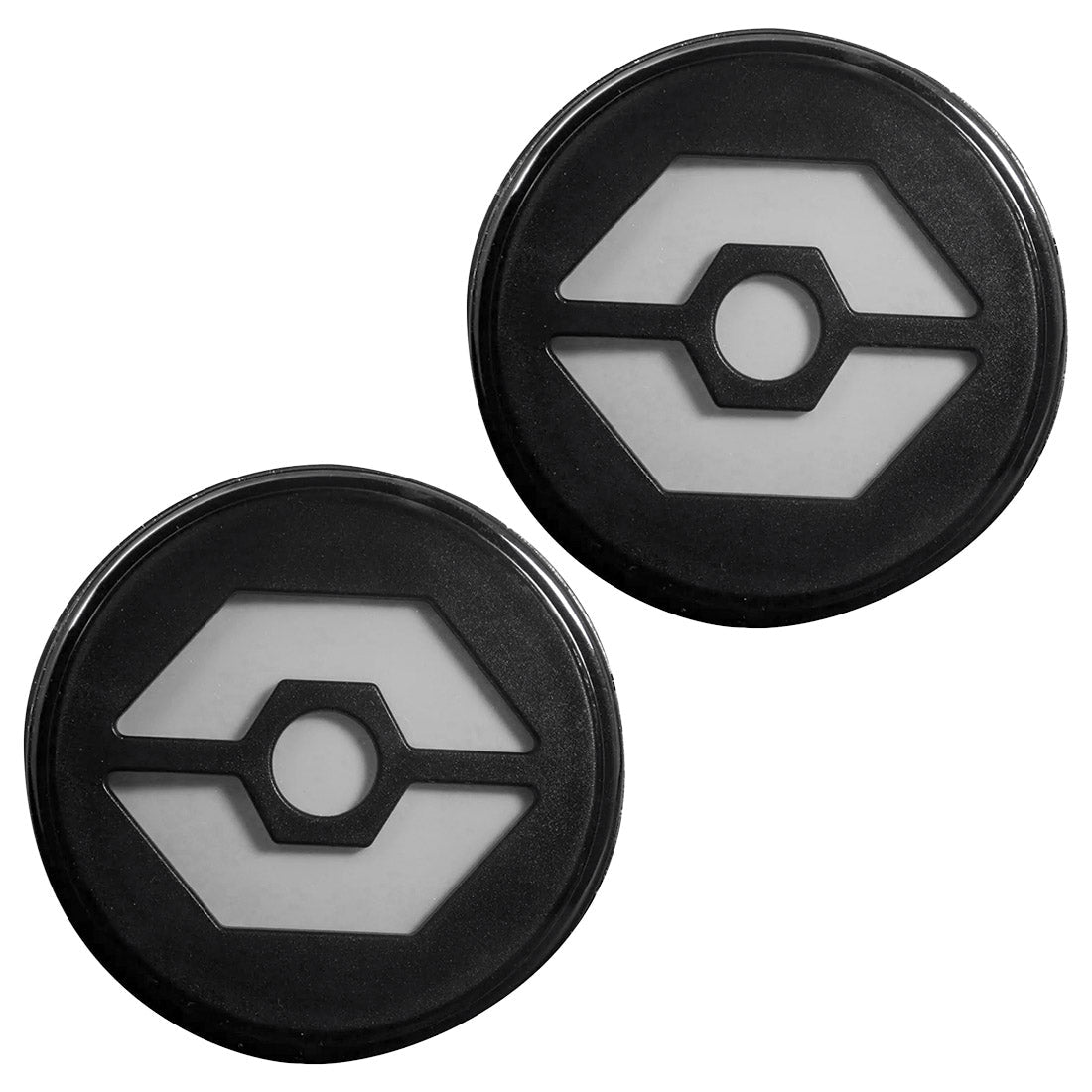 Jeep 07-18 JK Wrangler Round Front Turn Signal Lenses with Amber Hexagon-Shaped OLED Design Located Under Front Headlights - Clear Lens