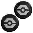 Jeep 07-18 JK Wrangler Round Front Turn Signal Lenses with White Hexagon-Shaped OLED Design Located Under Front Headlights - Clear Lens - Image 2