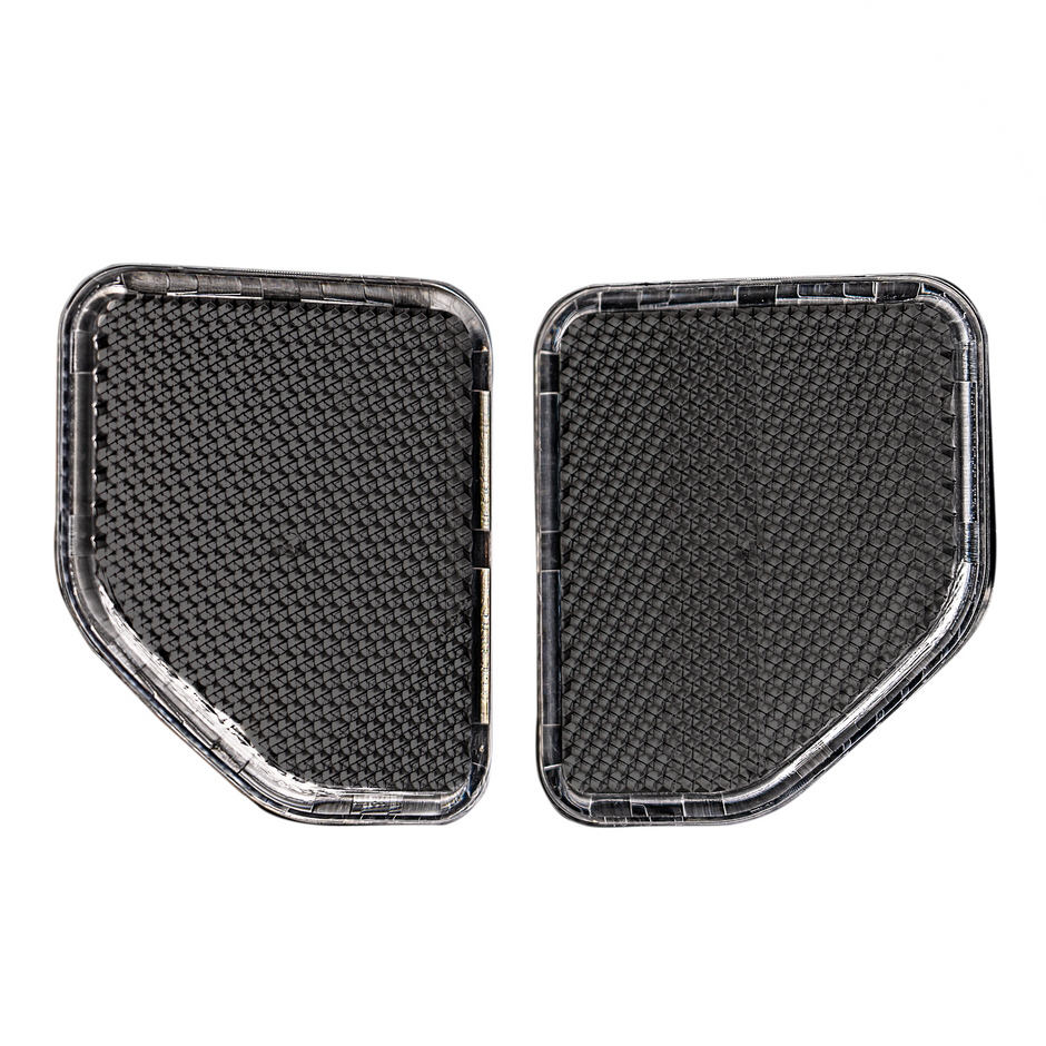Jeep 18-23 JL Wrangler Rear Fender Lenses (2-Piece Set) - Smoked Lens