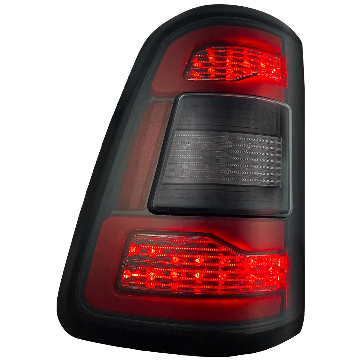 Dodge 19-23 RAM 1500 OLED TAIL LIGHTS (Replaces Factory OEM Halogen Tail Lights) - Smoked Lens - Image 4