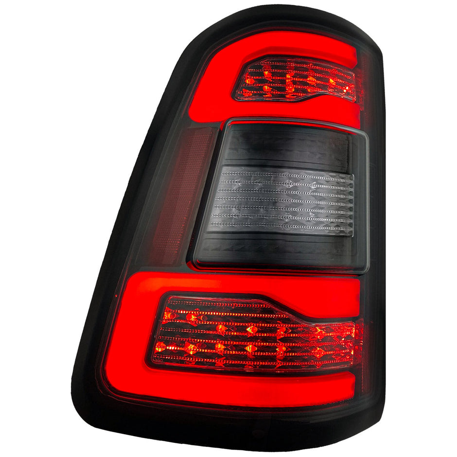 Dodge 19-23 RAM 1500 OLED TAIL LIGHTS (Replaces Factory OEM Halogen Tail Lights) - Smoked Lens - Image 5