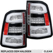 Dodge 19-23 RAM 1500 OLED TAIL LIGHTS (Replaces Factory OEM Halogen Tail Lights) - Clear Lens