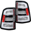 Dodge 19-23 RAM 1500 OLED TAIL LIGHTS (Replaces Factory OEM Halogen Tail Lights) - Clear Lens - Image 3