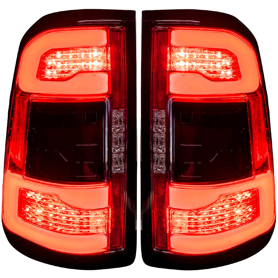 Dodge 19-23 RAM 1500 OLED TAIL LIGHTS (Replaces Factory OEM Halogen Tail Lights) - Clear Lens - Image 4