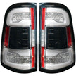 Dodge 19-23 RAM 1500 OLED TAIL LIGHTS (Replaces Factory OEM LED Tail Lights w Blind Spot Sensor) - Clear Lens - Image 2