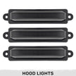 Ford 21-24 RAPTOR 7-Piece Fender & Hood Light Kit Smoked Lens w/ White LED Running Lights w/ Startup Light Sequence - Image 3