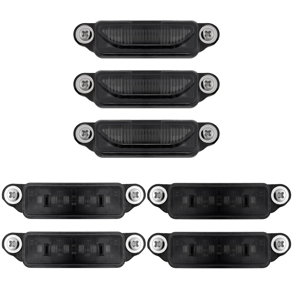 Dodge 21-24 RAM 1500 TRX 7-Piece Fender & Hood Light Kit Smoked Lens w/ Amber LED Running Lights w/ Startup Light Sequence - Image 5