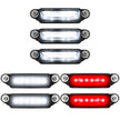 Dodge 21-24 RAM 1500 TRX 7-Piece Fender & Hood Light Kit Smoked Lens w/ White LED Running Lights w/ Startup Light Sequence - Image 2
