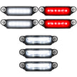 Dodge 21-24 RAM 1500 TRX 7-Piece Fender & Hood Light Kit Smoked Lens w/ White LED Running Lights w/ Startup Light Sequence - Image 3