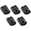 Ford 17-25 Superduty (5-Piece Set) Smoked Cab Roof Light Lens with RGB (Multi-Colored) High-Power LED's - ATTN: Cab Lights are User Controlled by Bluetooth Using App Thru Mobile Phone / Tablet - ATTN: This cab light set is for a fresh install on a truck that DID NOT come with OEM cab roof lights (No Square Hole Required - Only 2 Small Screw Holes & a 1/4