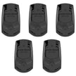 Ford 17-25 Superduty (5-Piece Set) Smoked Cab Roof Light Lens with RGB (Multi-Colored) High-Power LED's - ATTN: Cab Lights are User Controlled by Bluetooth Using App Thru Mobile Phone / Tablet - ATTN: This cab light set is for a fresh install on a truck that DID NOT come with OEM cab roof lights (No Square Hole Required - Only 2 Small Screw Holes & a 1/4