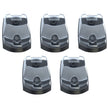 Ford 17-25 Superduty (5-Piece Set) Clear Cab Roof Light Lens with 2-Way Forward & Rear Facing White ULTRA High-Power LEDs - ATTN: This cab light set is for a fresh install on a truck that DID NOT come with OEM cab roof lights (No Square Hole Required - Only 2 Small Screw Holes & a 1/4